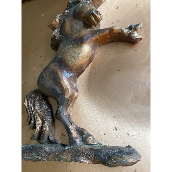 Vintage Midcentury Copper Unicorn 3D Copper Art Piece Unicorn MCM - Picture 2 of 9